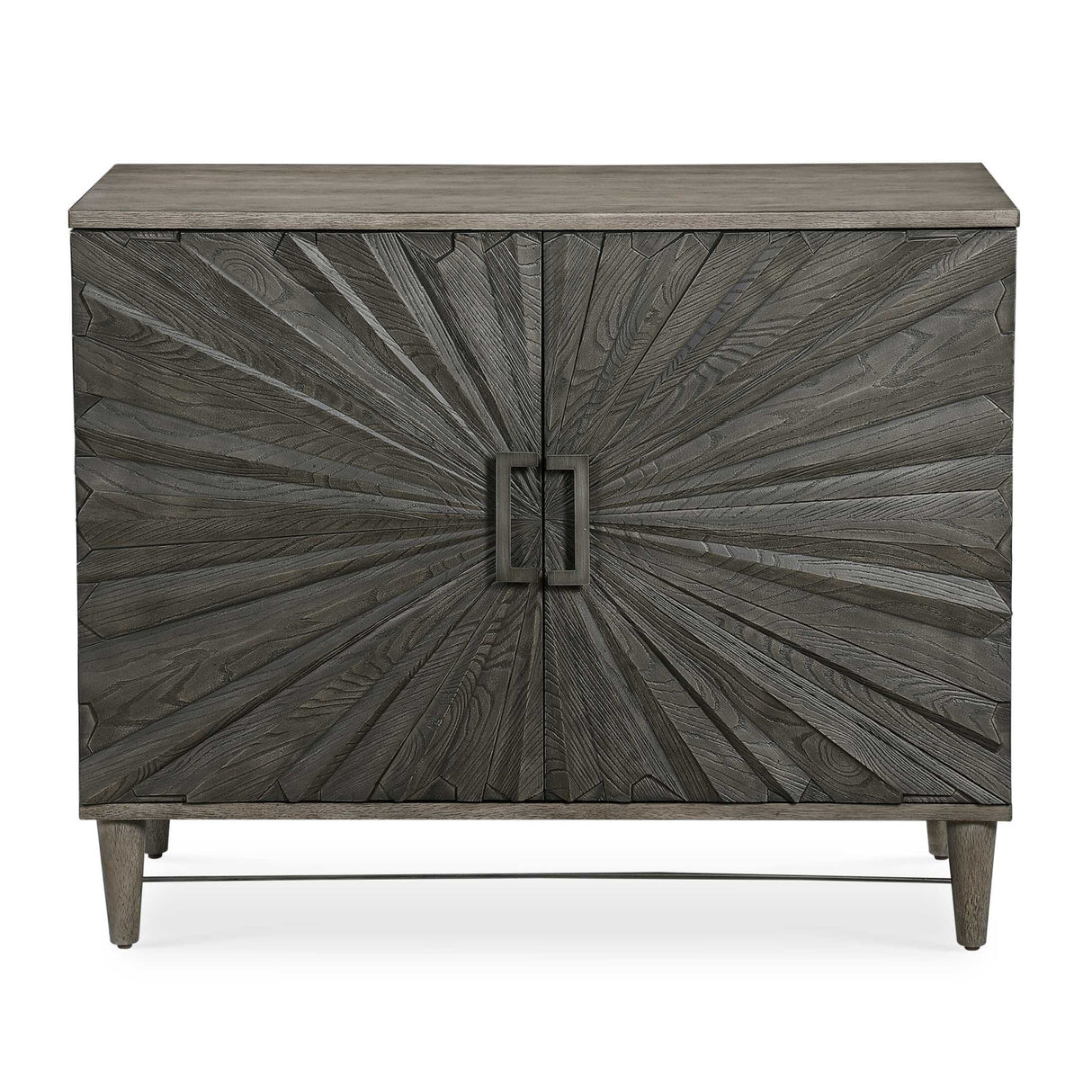 Oak Starburst 2-Door Cabinet | Oroa.com