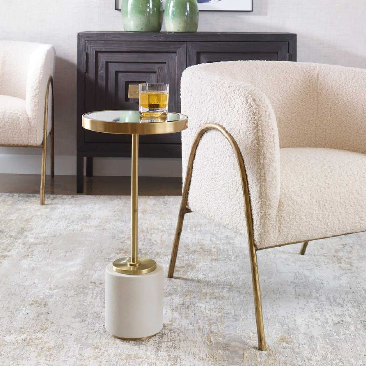 Shagreen Base Drink Table | Oroa.com