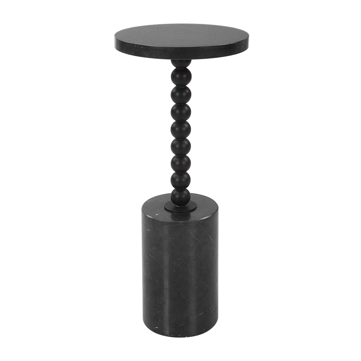 Black Marble Drink Table | Oroa.com