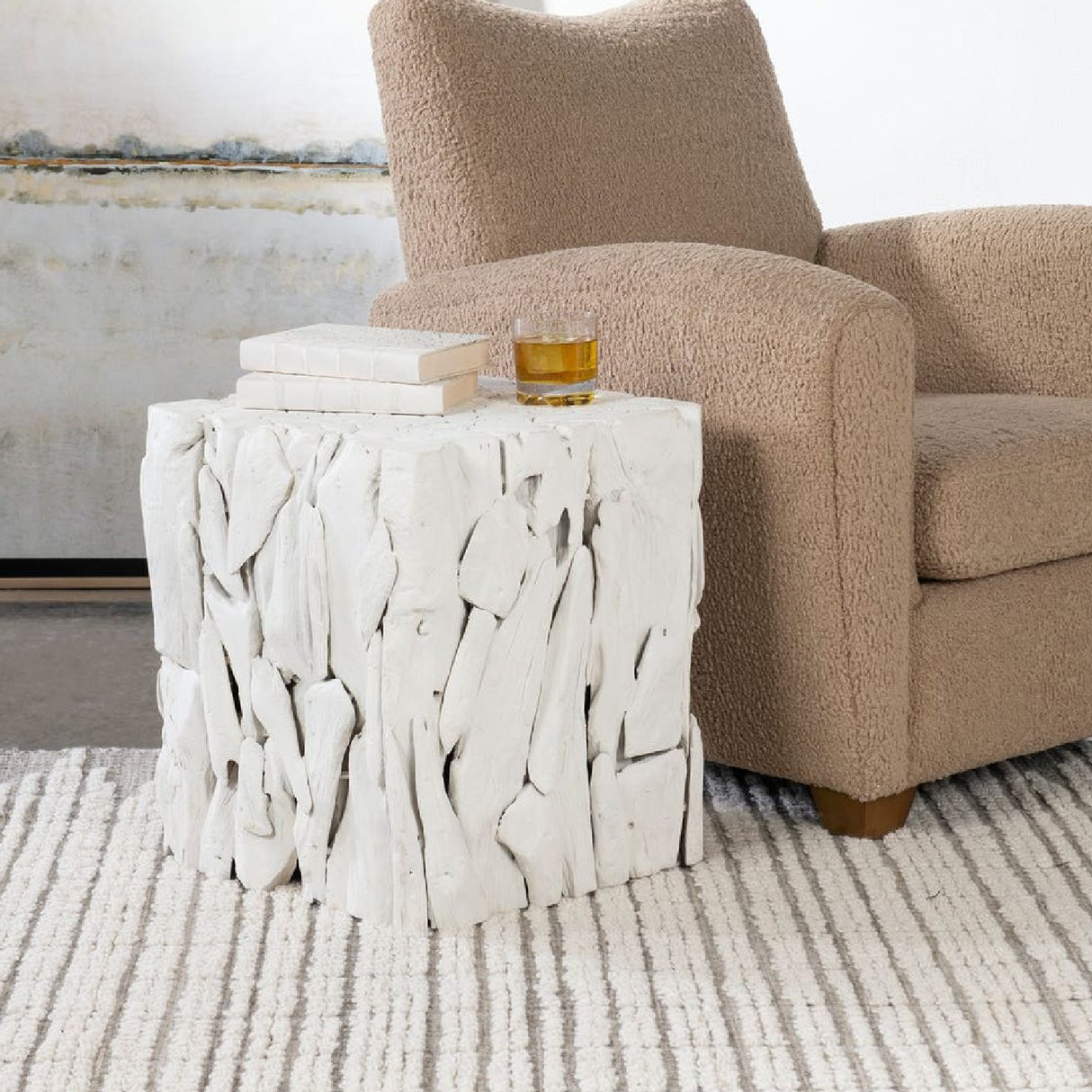 Teak Root Side Table | Oroa.com