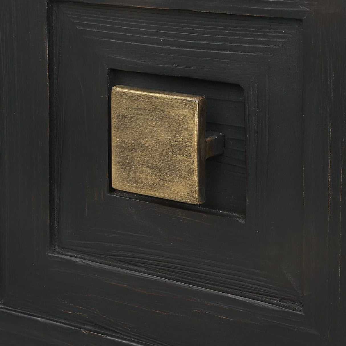 Black Wooden 1-Door Accent Cabinet | Oroa.com