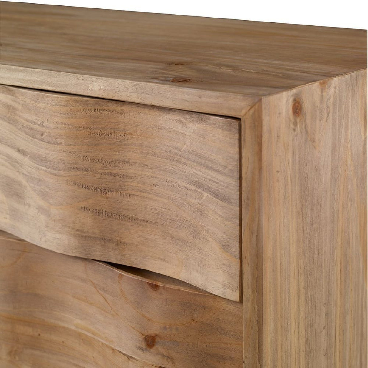Pine Wood 4-Drawer Accent Chest | Oroa.com