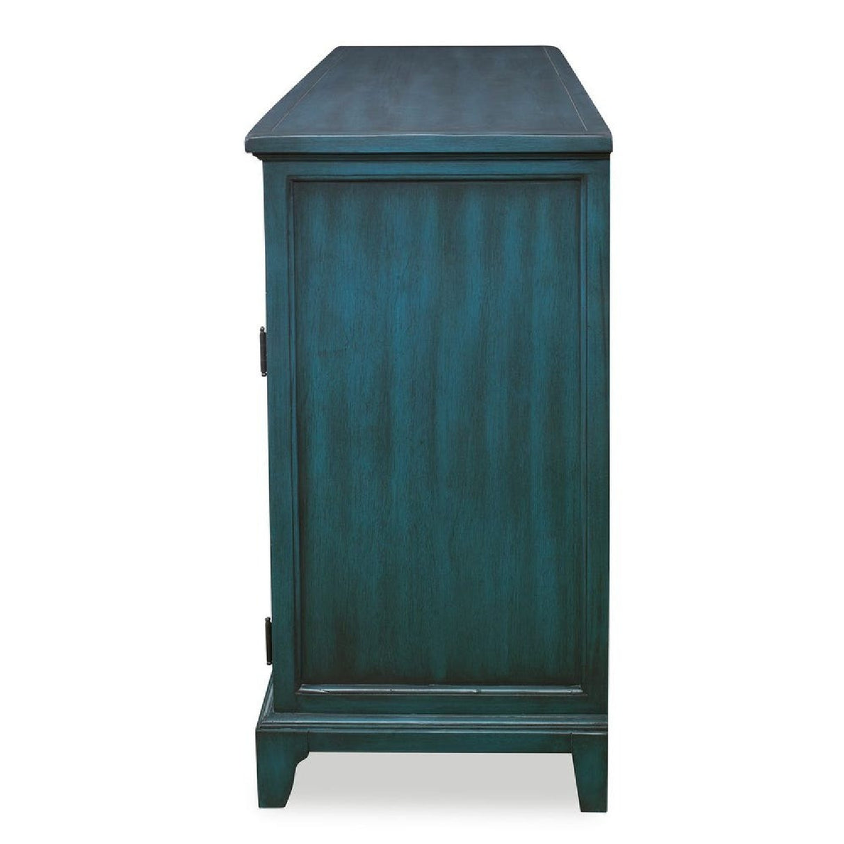 Green Wooden Cutouts Credenza | Oroa.com