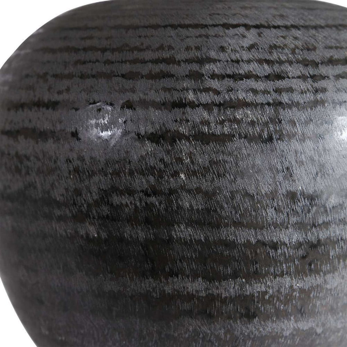 Black Etched Ceramic Table Lamp | Oroa.com