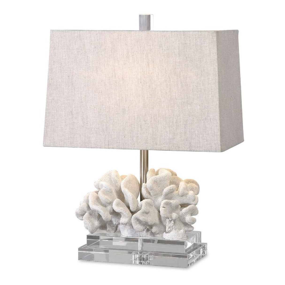 White Reef-Inspired Table Lamp | Oroa.com