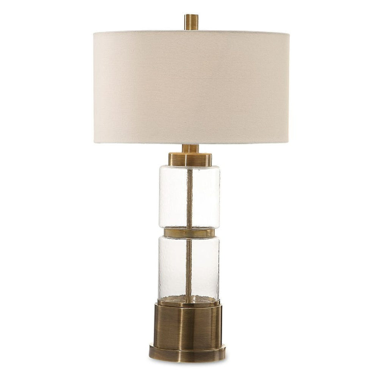 Stacked Glass Column Table Lamp | Oroa.com