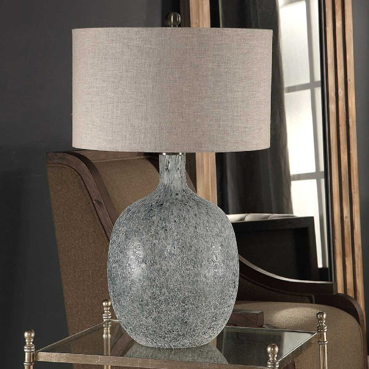 Mottled Glass Table Lamp | Oroa.com