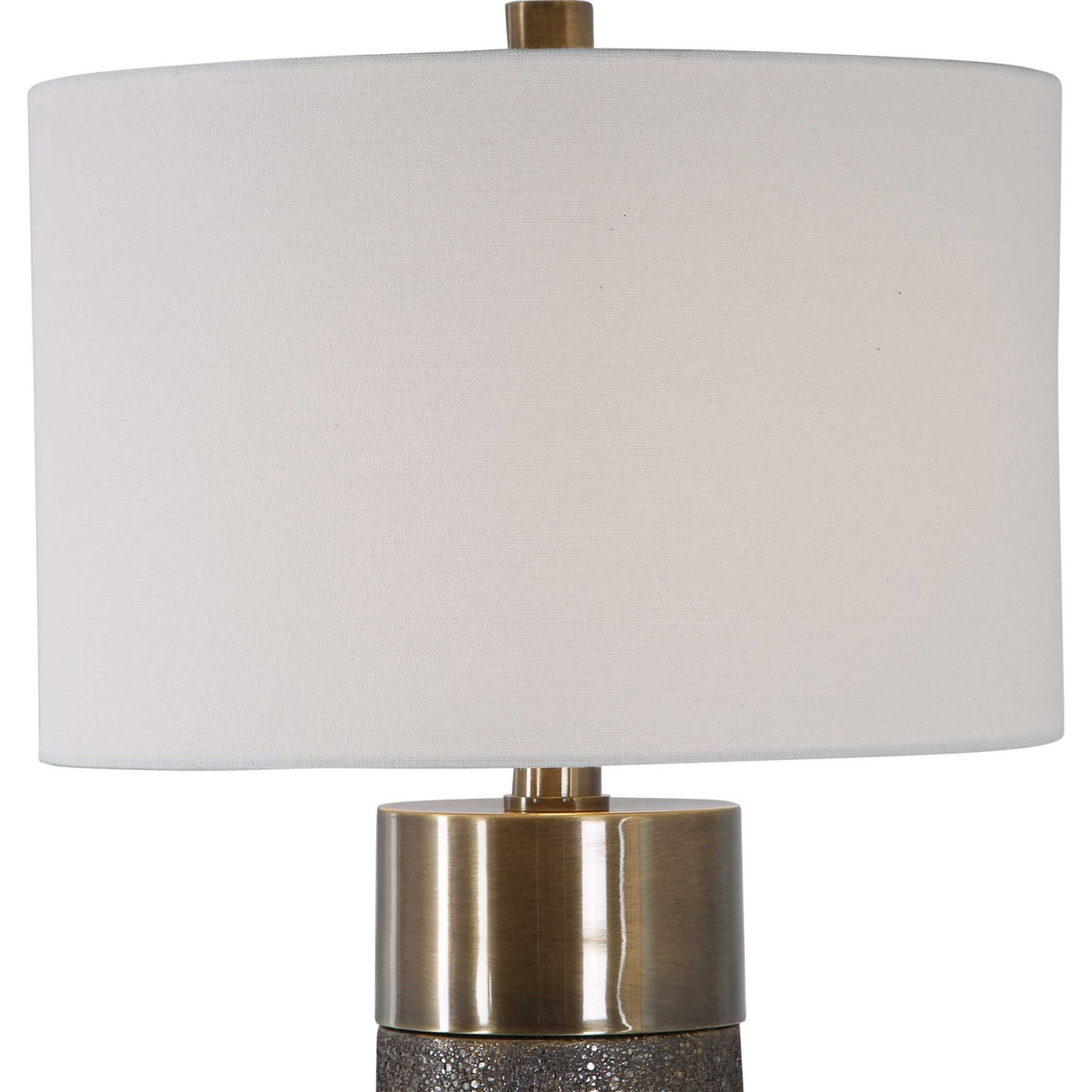 Textured Bronze Ceramic Table Lamp | Oroa.com