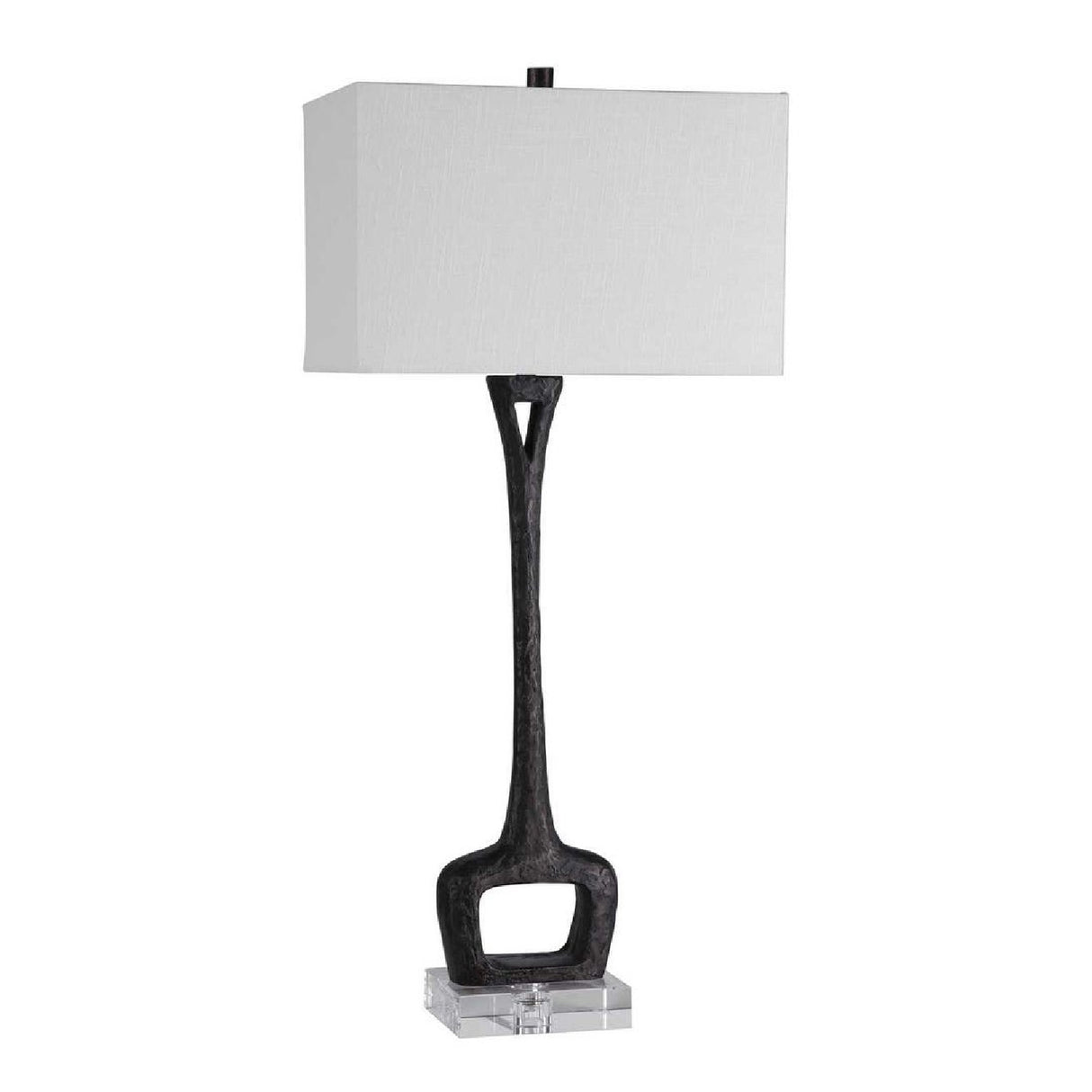Black Cast Iron Table Lamp | Oroa.com