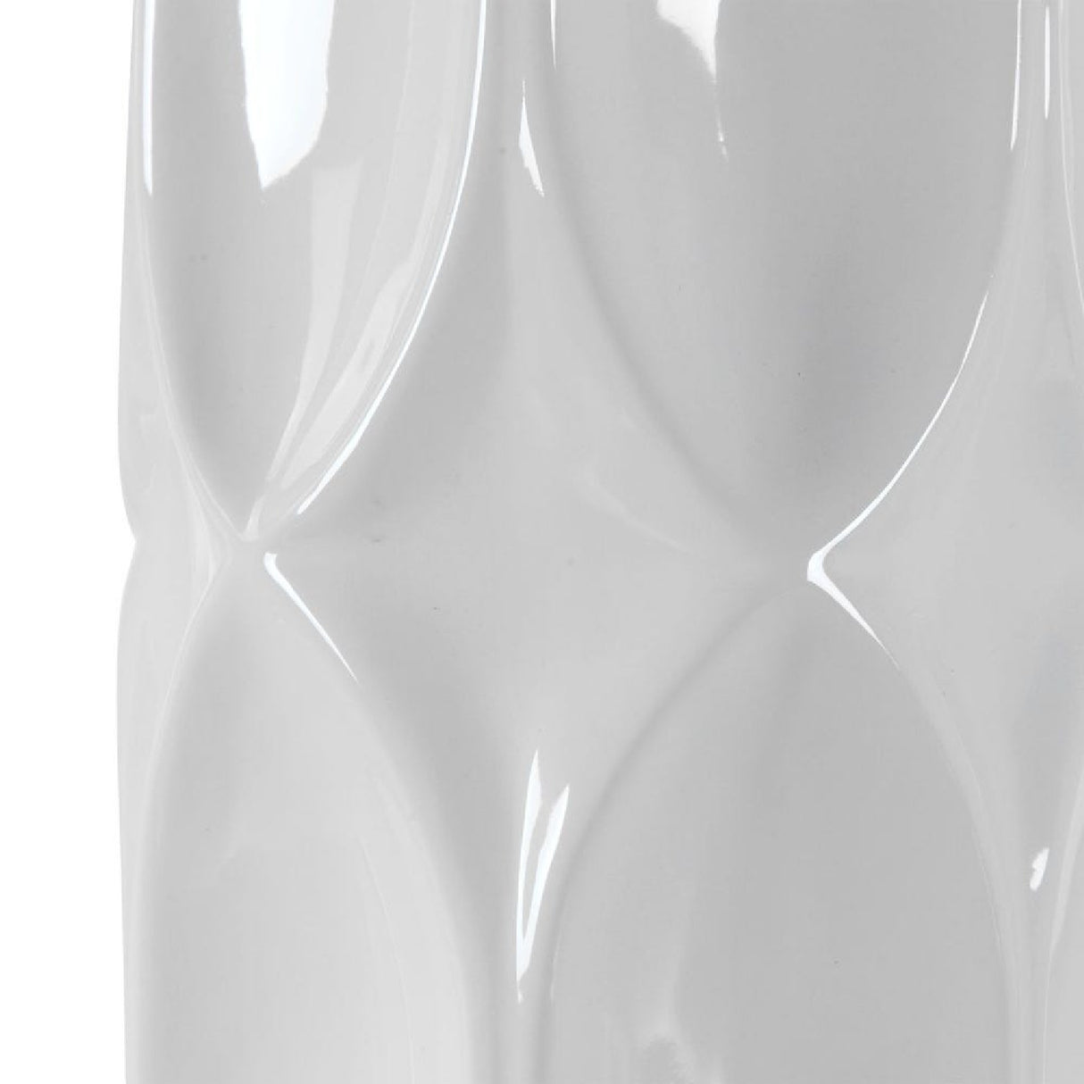 Glossy White Ceramic Table Lamp | Oroa.com