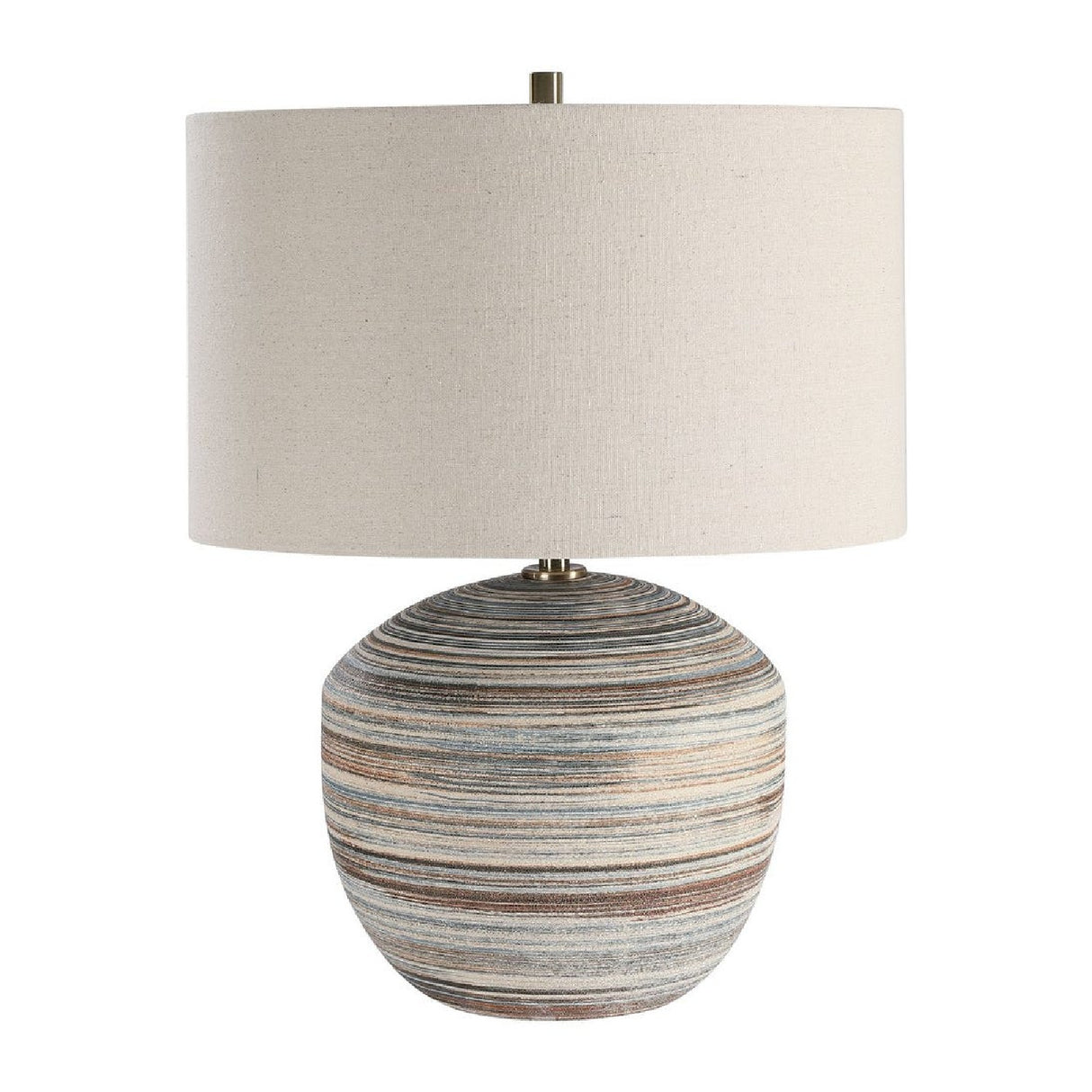 Earth-Toned Ceramic Table Lamp | Oroa.com