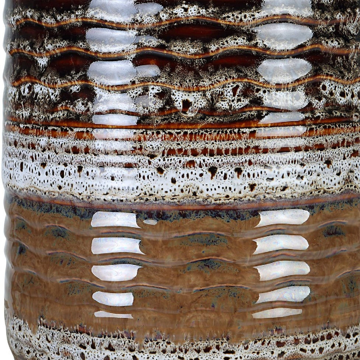 Earth-Hued Ceramic Table Lamp | Oroa.com
