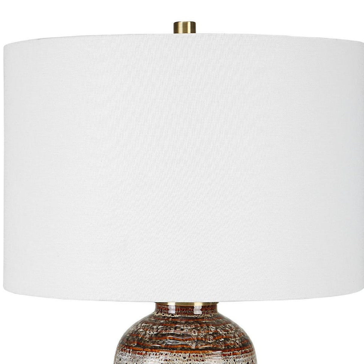 Earth-Hued Ceramic Table Lamp | Oroa.com