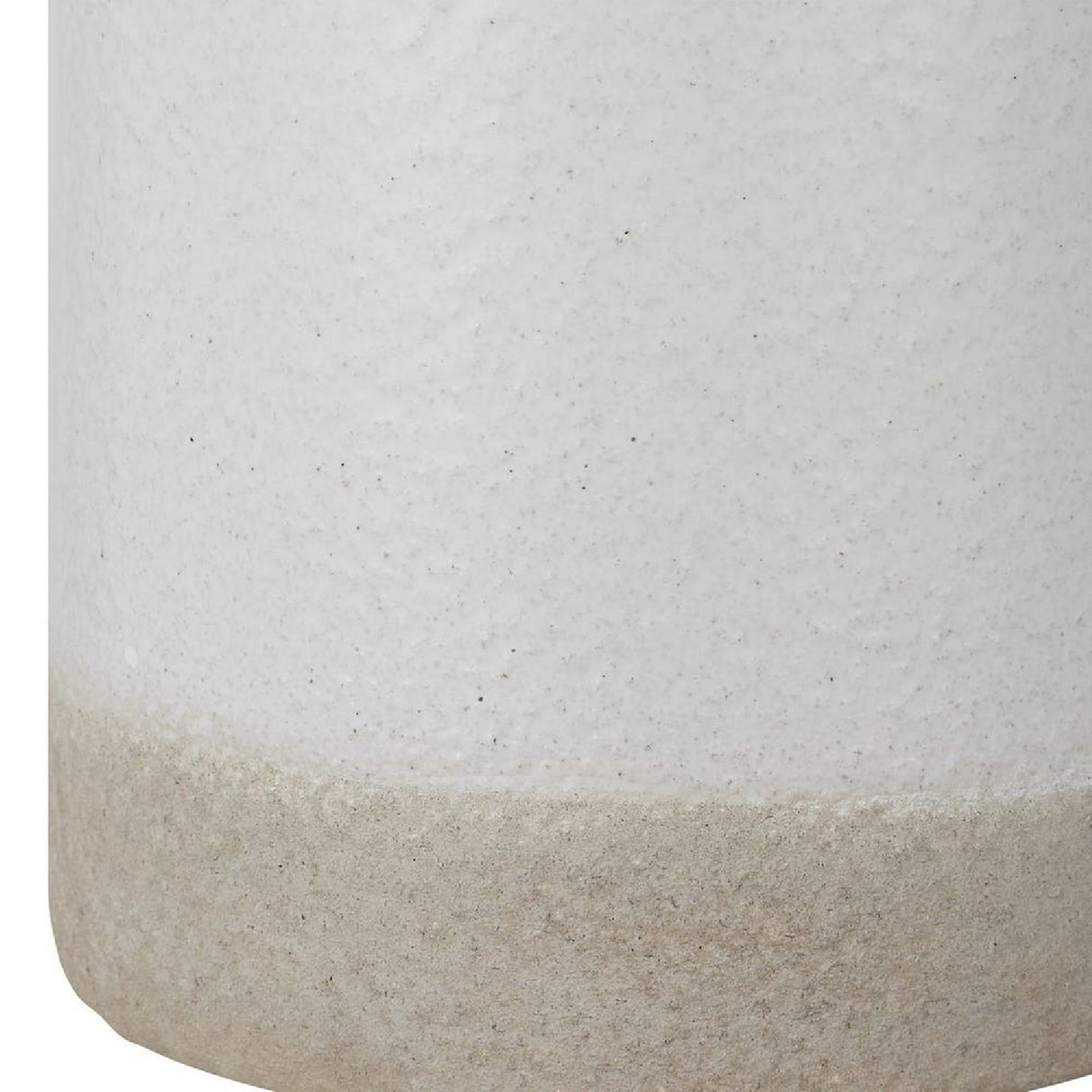 Glazed White Ceramic Table Lamp | Oroa.com