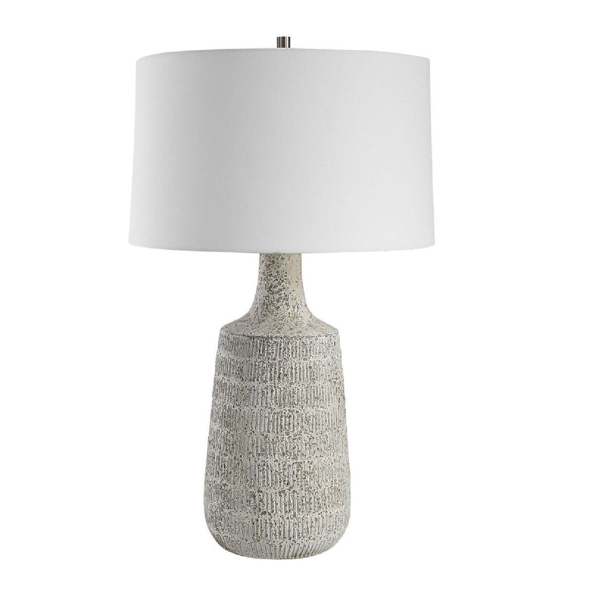 Mottled Gray Ceramic Table Lamp | Oroa.com