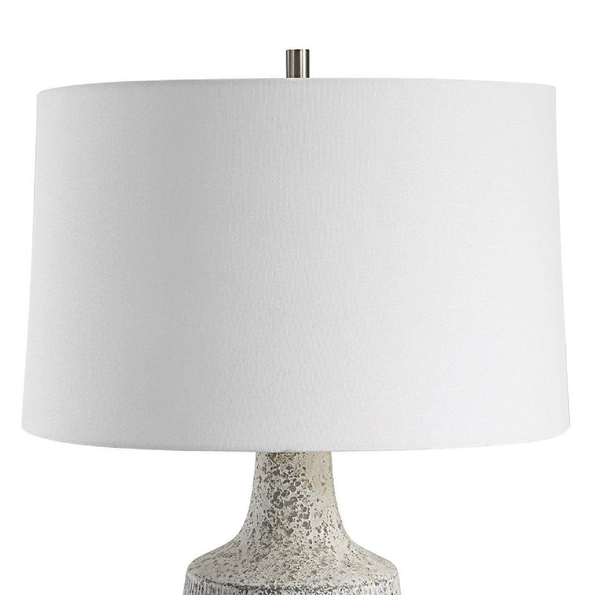 Mottled Gray Ceramic Table Lamp | Oroa.com