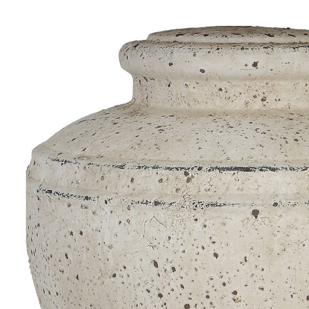 Aged Beige Ceramic Table Lamp | Oroa.com