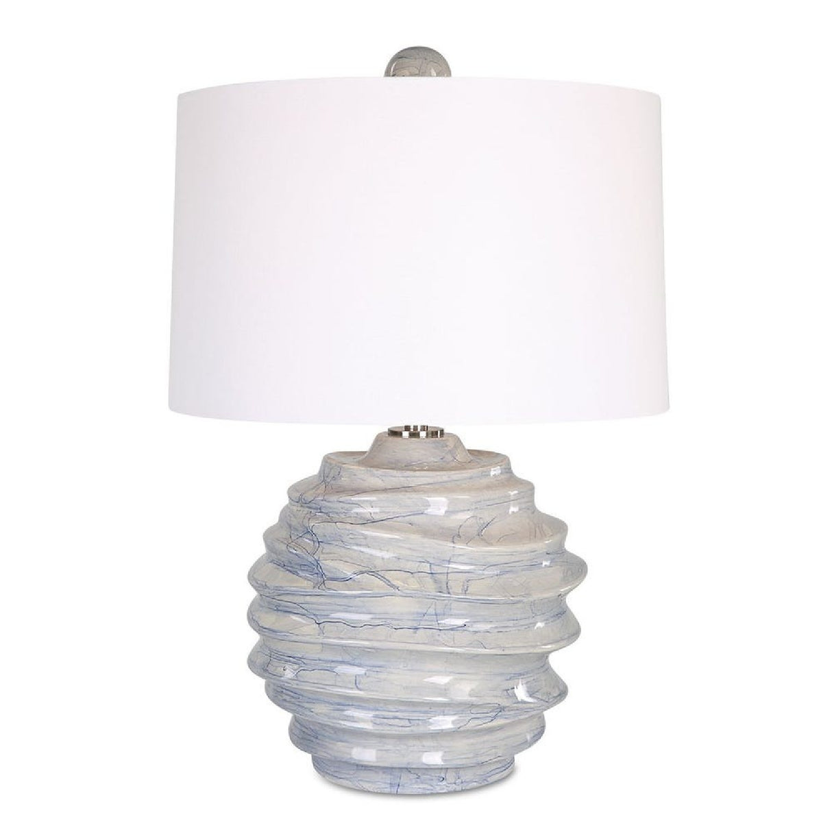 Blue Drip Ceramic Table Lamp | Oroa.com