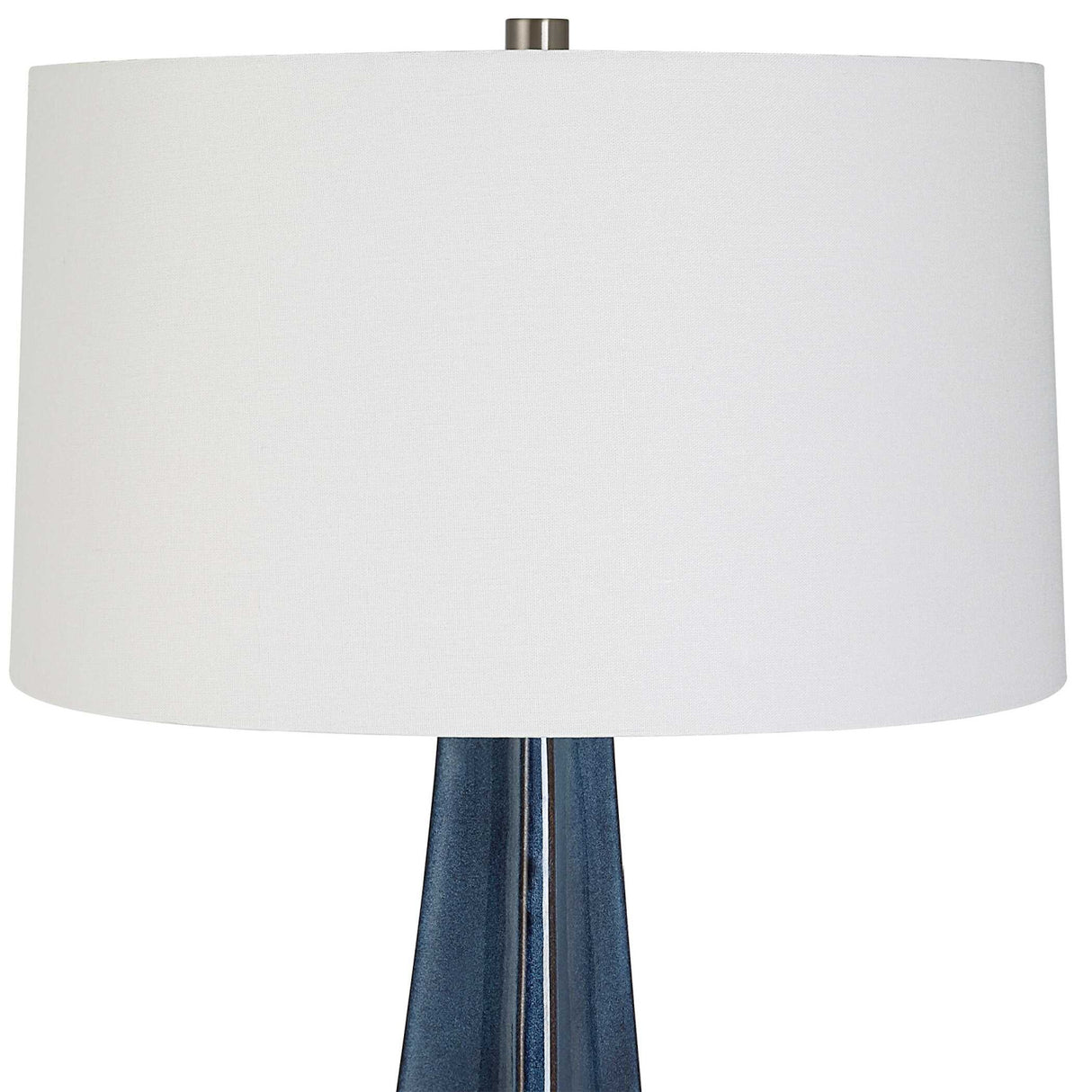 Tapered Blue Ceramic Table Lamp | Oroa.com