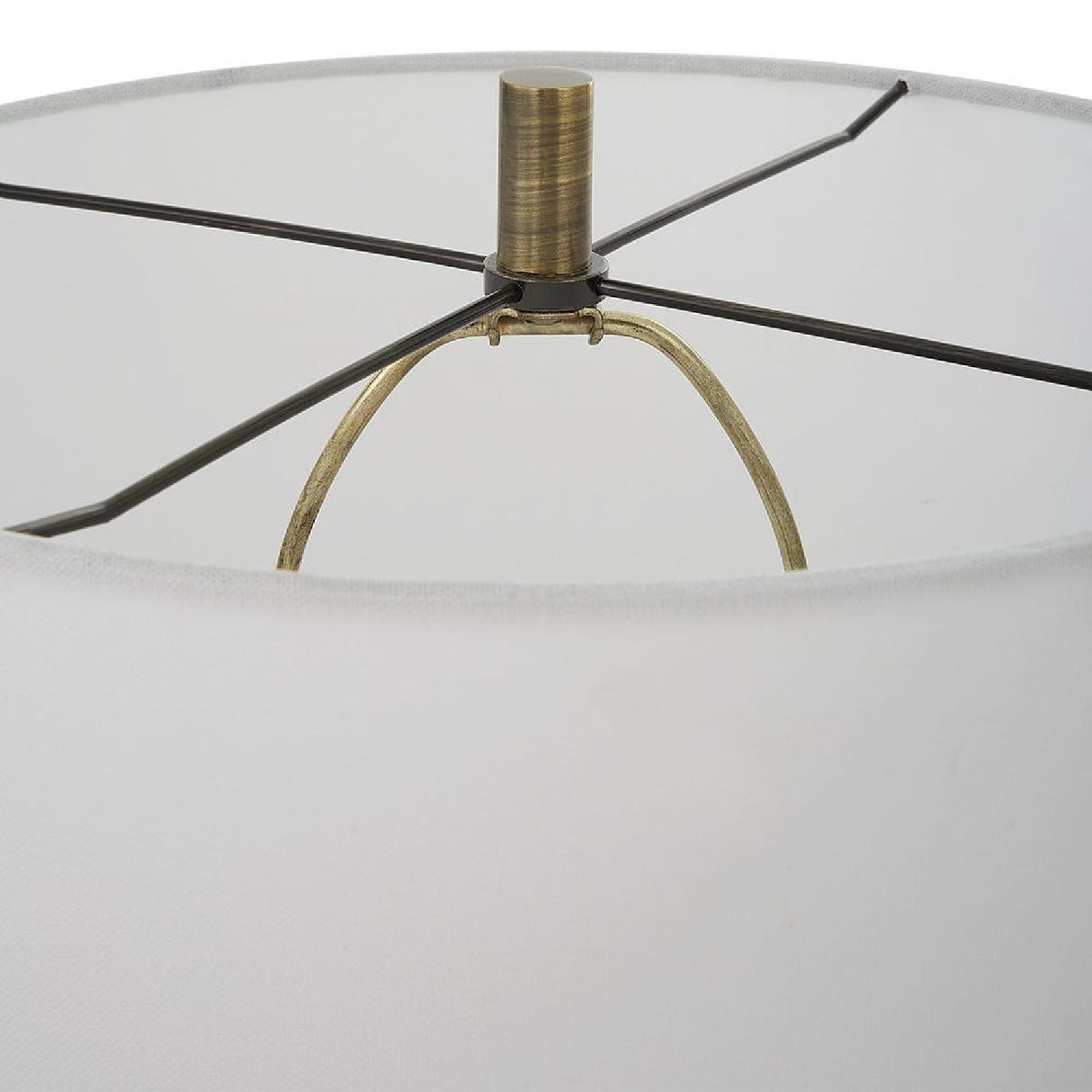 Hourglass White Ceramic Table Lamp | Oroa.com