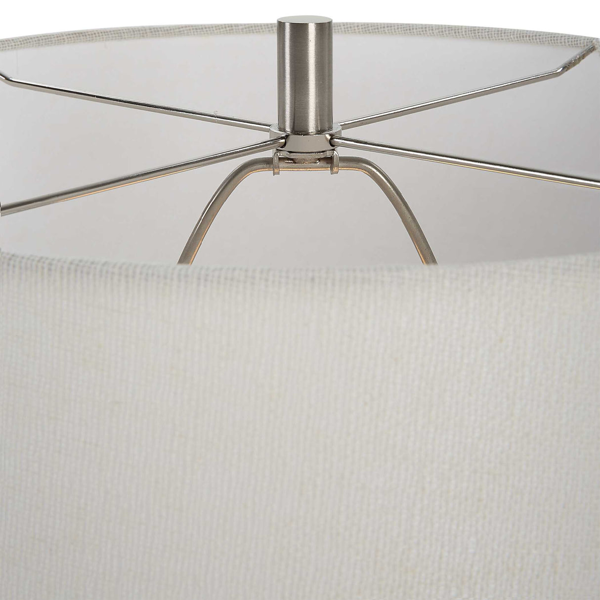 White Gloss Ceramic Table Lamp | Oroa.com