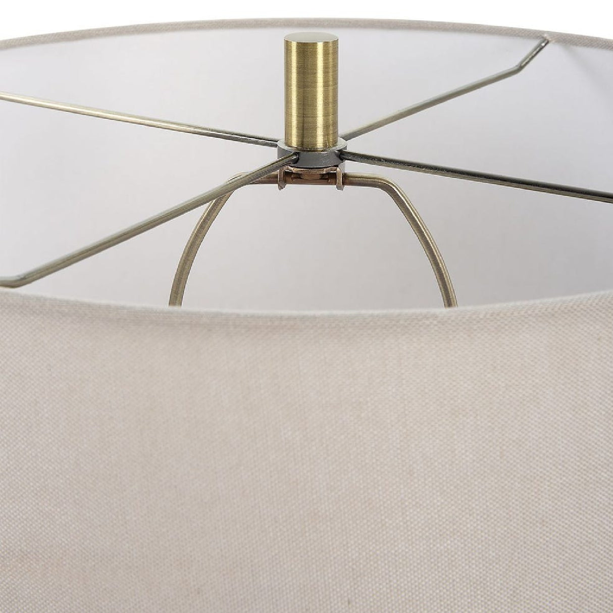 Bronze Ceramic Linen Table Lamp | Oroa.com