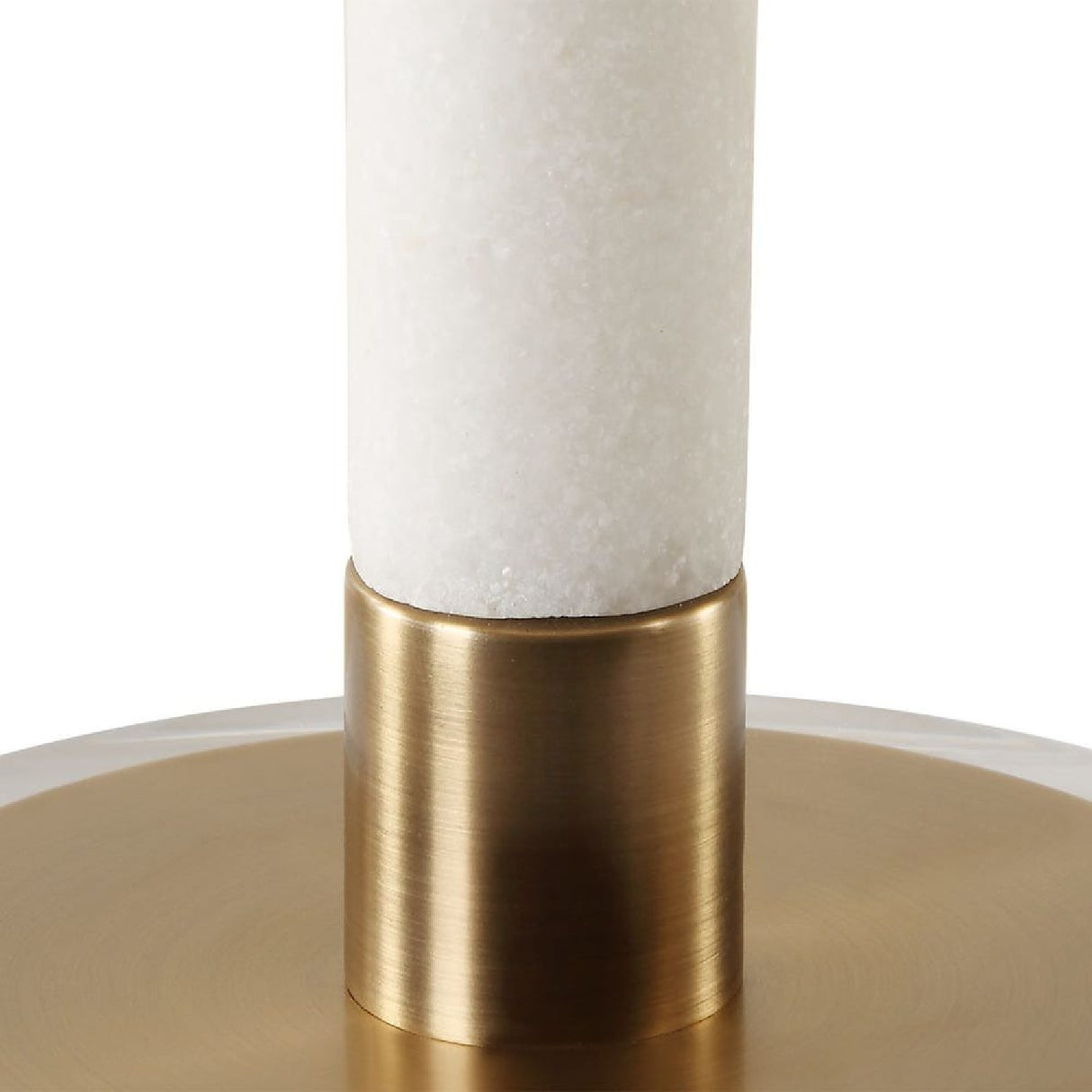 White Man-Made Stone Table Lamp | Oroa.com