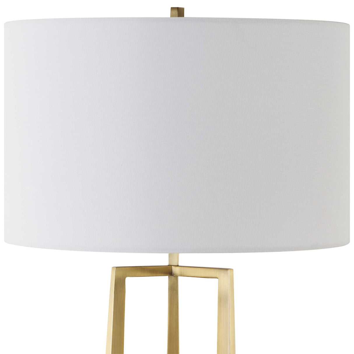 Antique Brass Tapered Table Lamp | Oroa.com