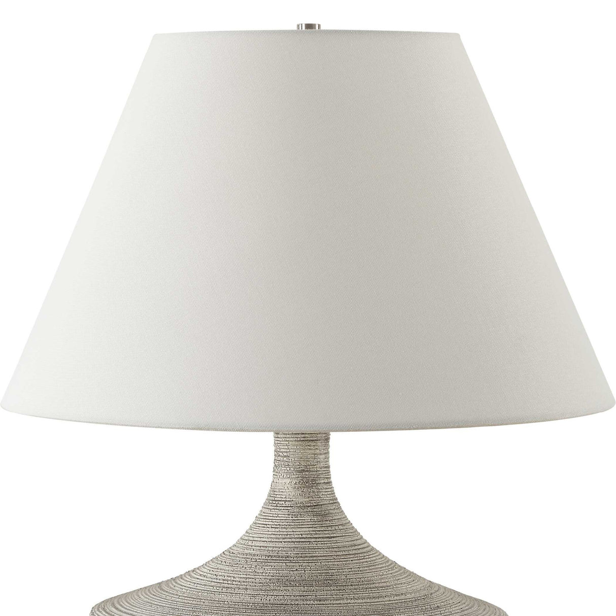 White Distressed Ceramic Table Lamp | Oroa.com
