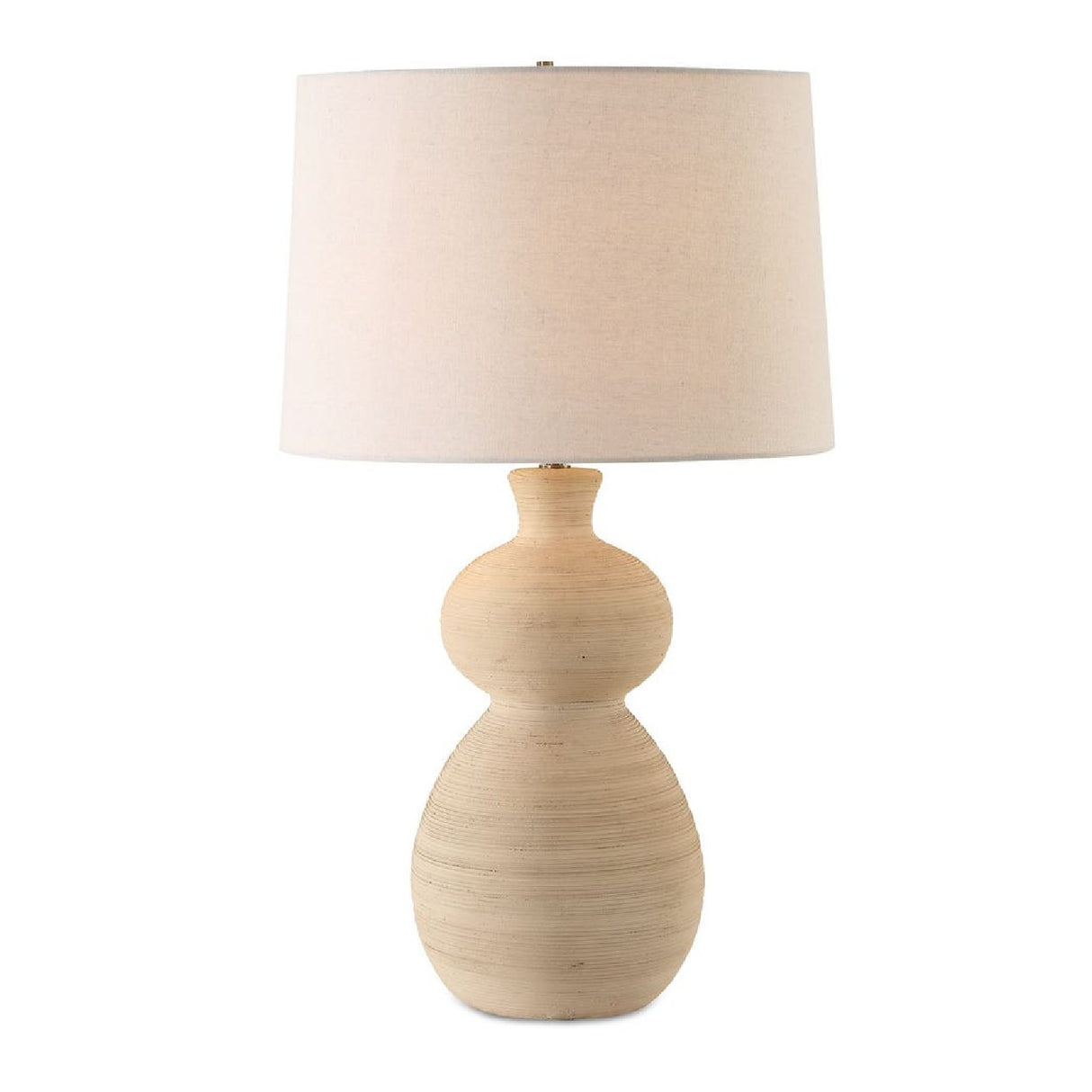 Beige Textured Ceramic Table Lamp | Oroa.com