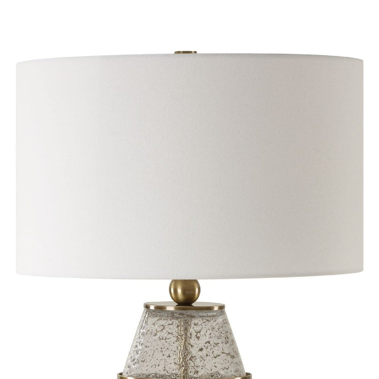 Hourglass Seeded Glass Table Lamp | Oroa.com