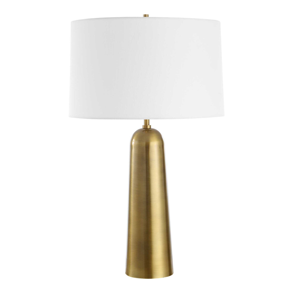 Antique Brass Cylindrical Table Lamp | Oroa.com