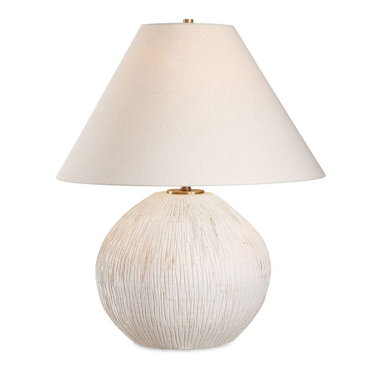 White Distressed Porcelain Table Lamp | Oroa.com