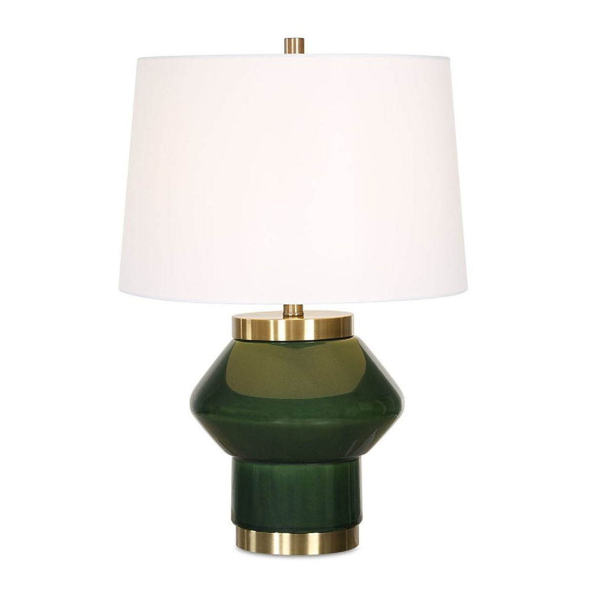 Green Ceramic Contemporary Table Lamp | Oroa.com