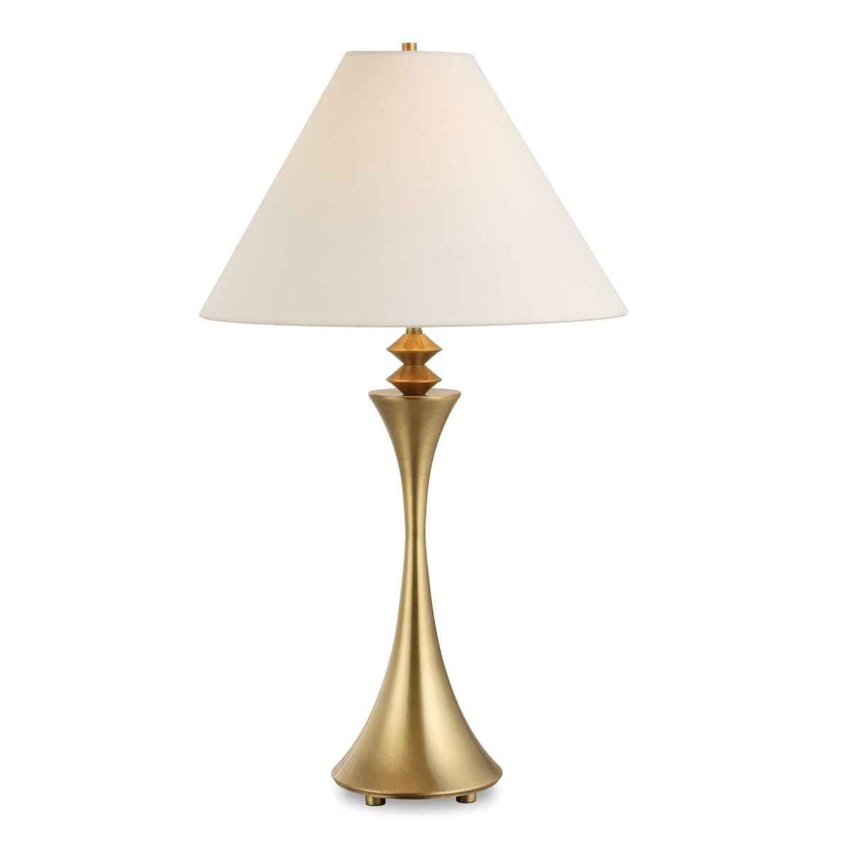Flared Brass Table Lamp | Oroa.com