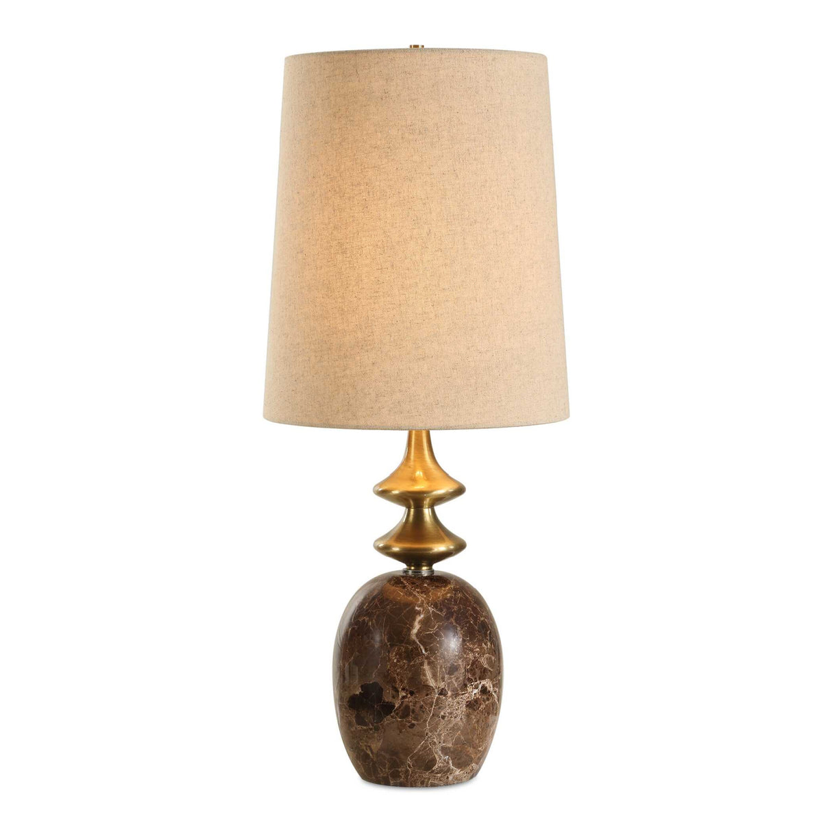 Brown Marble Buffet Lamp | Oroa.com