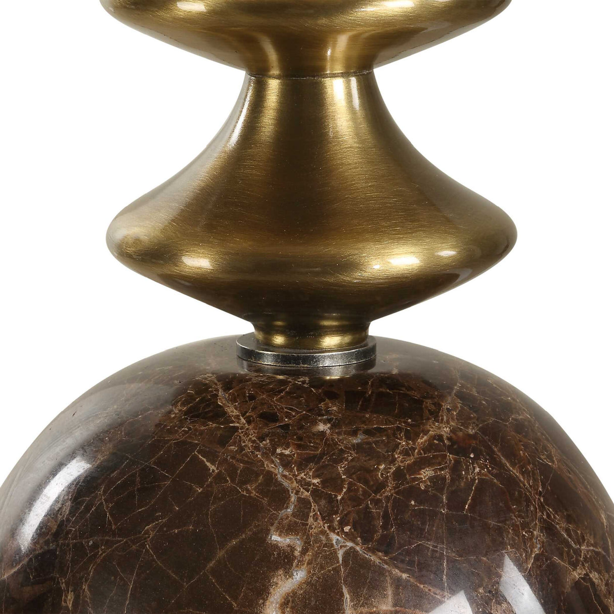 Brown Marble Buffet Lamp | Oroa.com