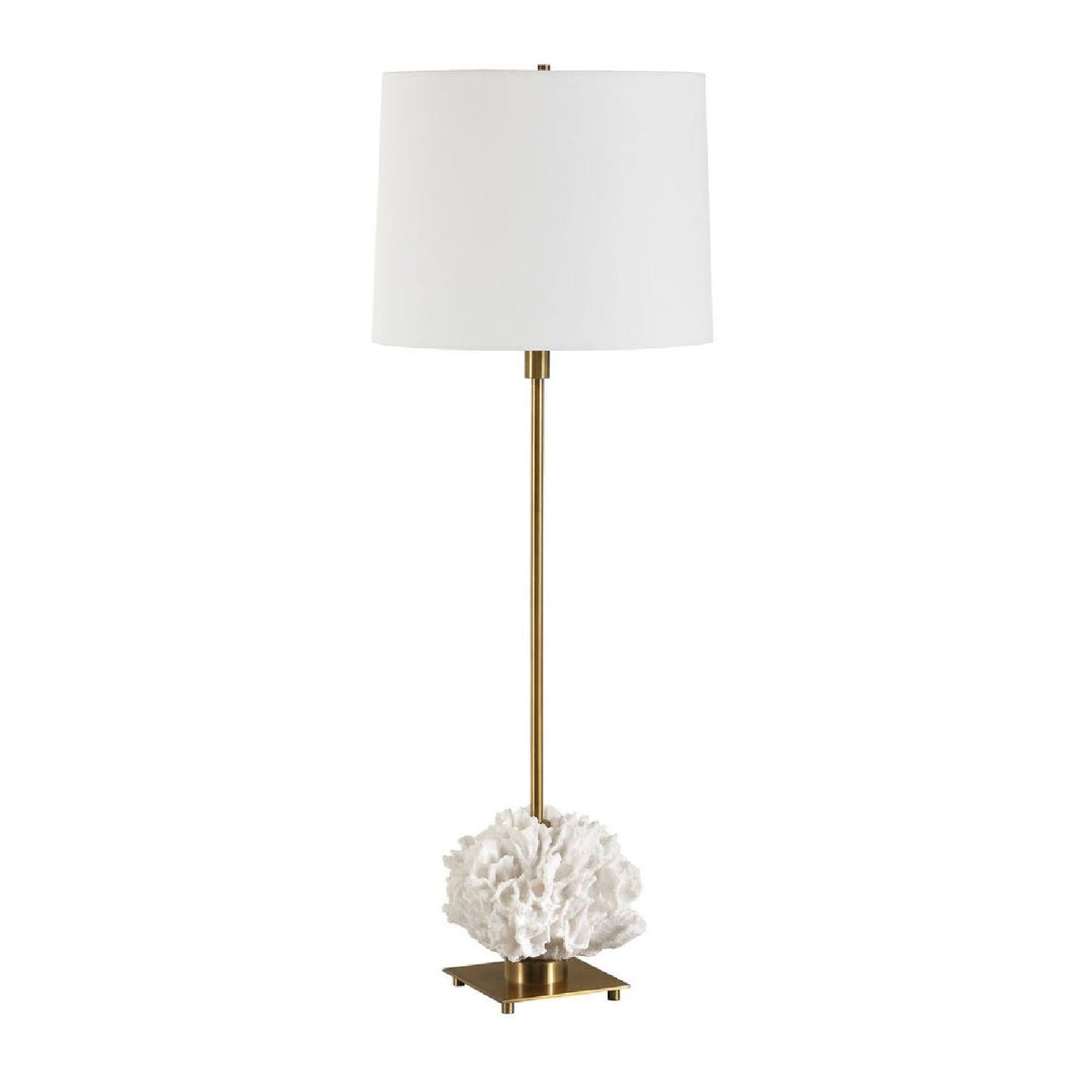 White Coral Sculpture Buffet Lamp | Oroa.com