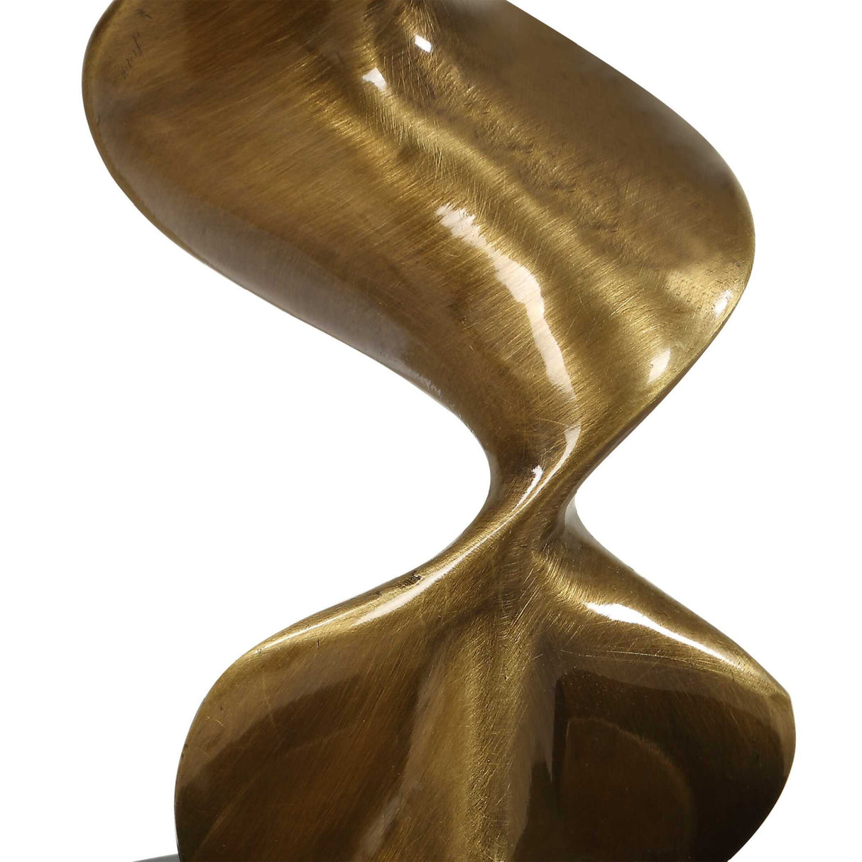 Twisted Brass Cordless Buffet Lamp | Oroa.com