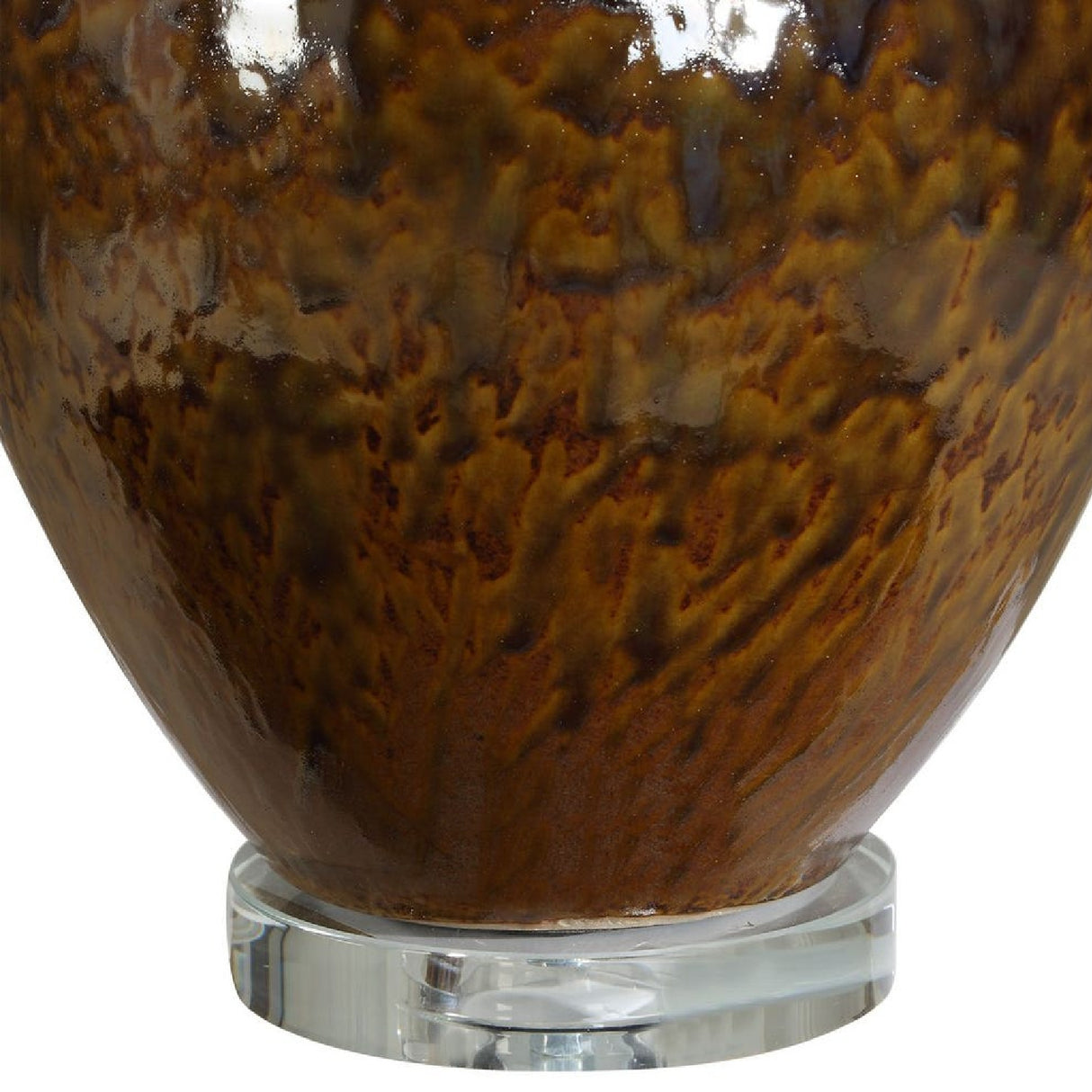 Brown Glaze Ceramic Table Lamp | Oroa.com