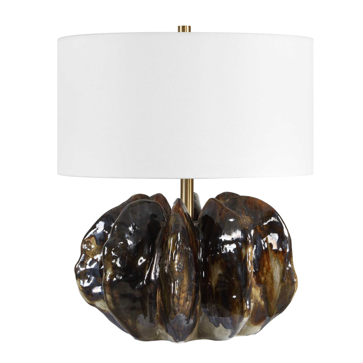 Organic-Shaped Ceramic Table Lamp | Oroa.com