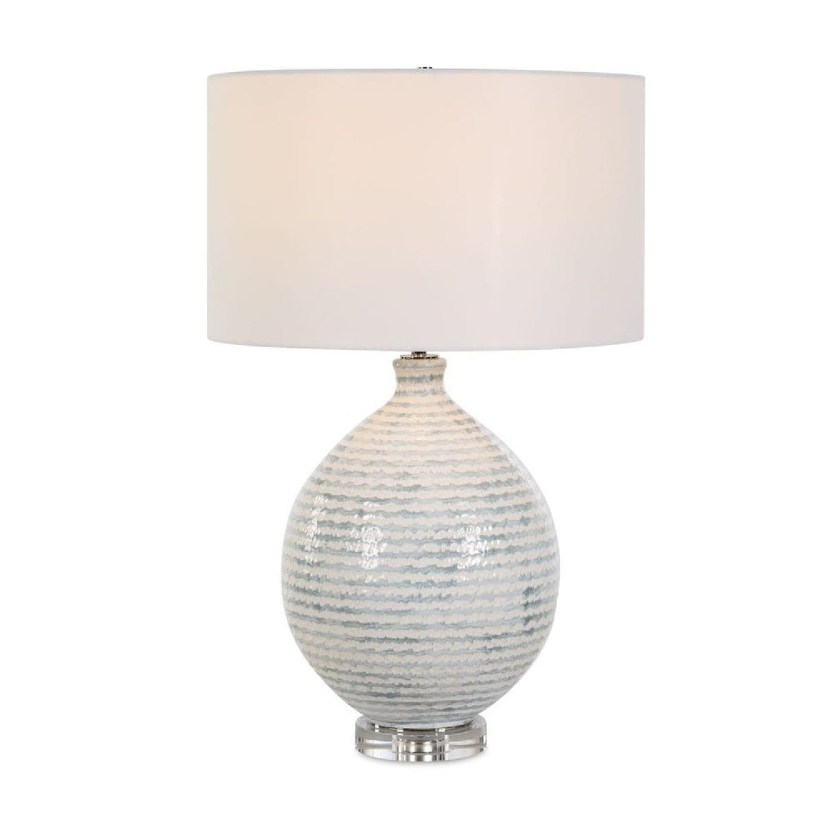 Striped Ceramic Table Lamp | Oroa.com