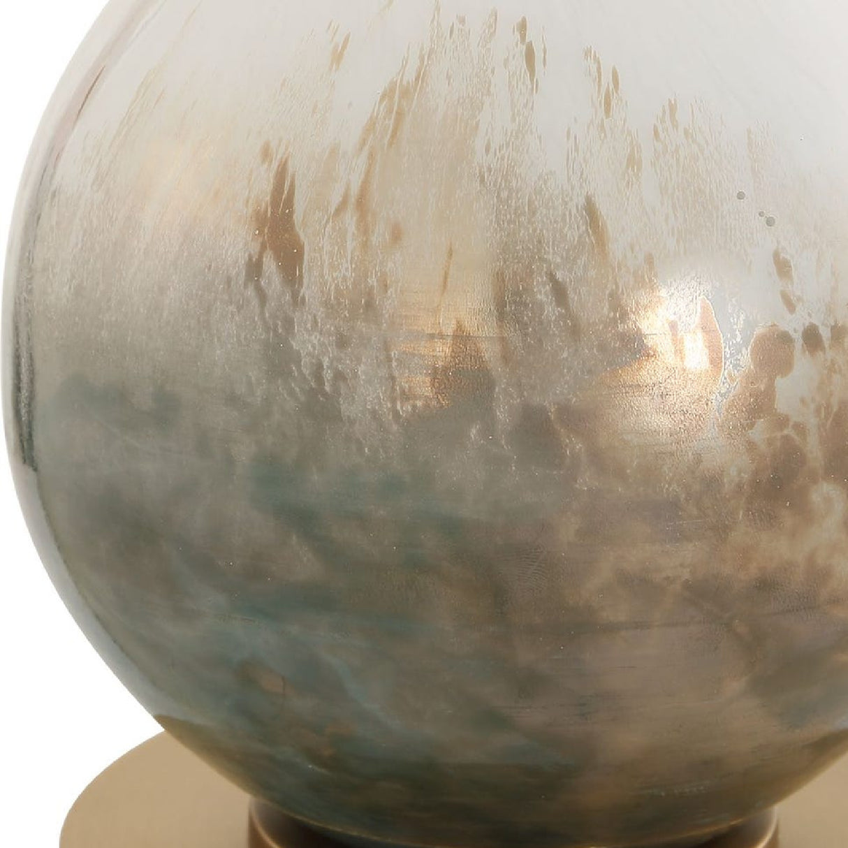 Smoked Bronze Glass Buffet Lamp | Oroa.com
