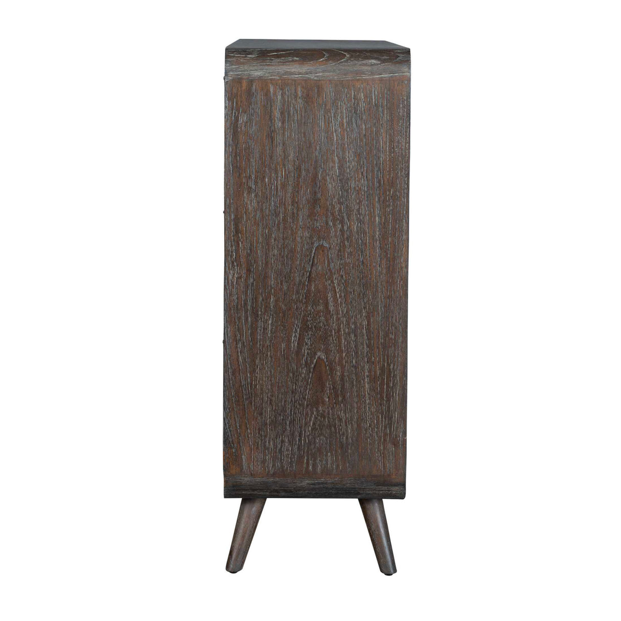 Weathered Mindi Wood 2-Door Cabinet | Oroa.com