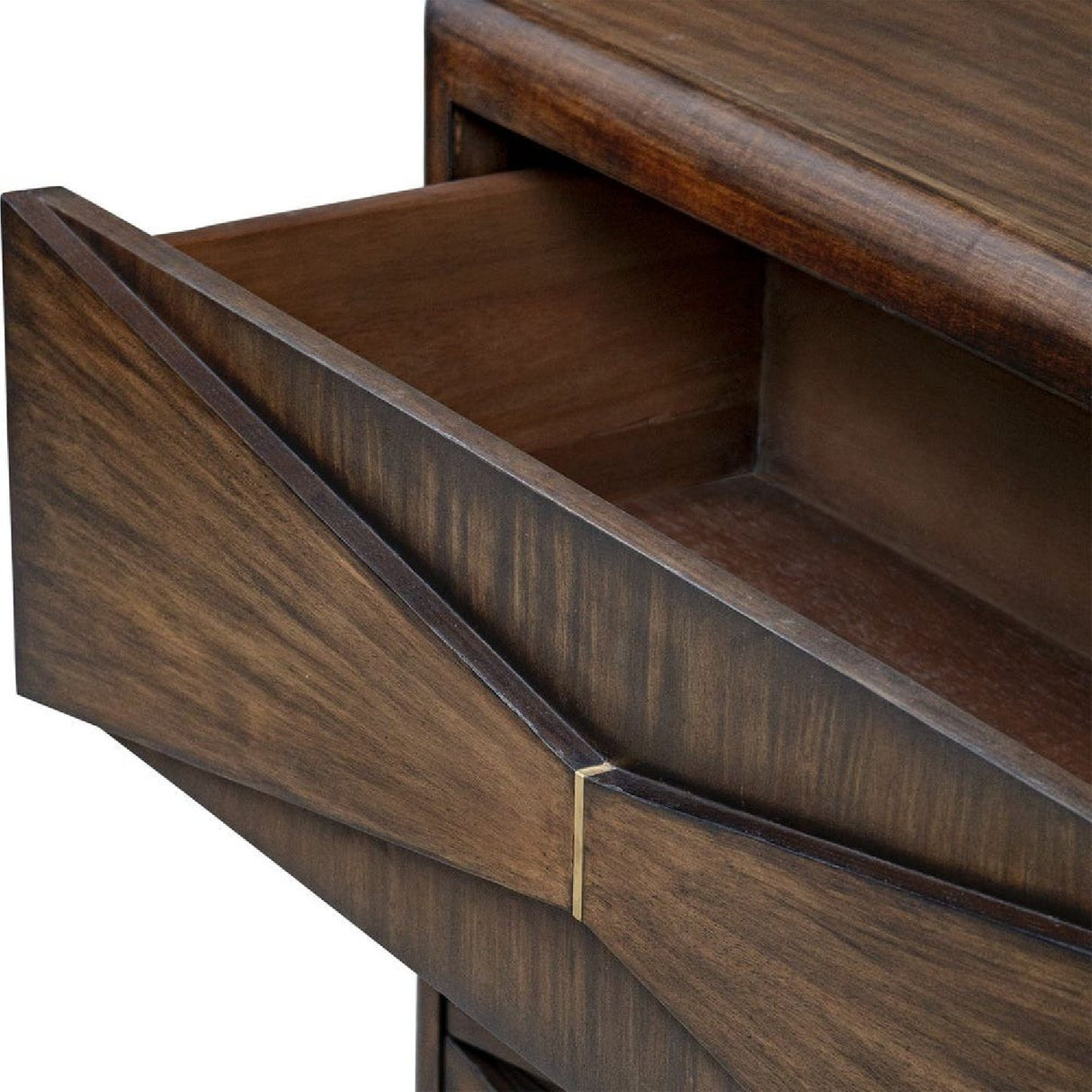 Acacia Wood 3-Drawer Chest | Oroa.com