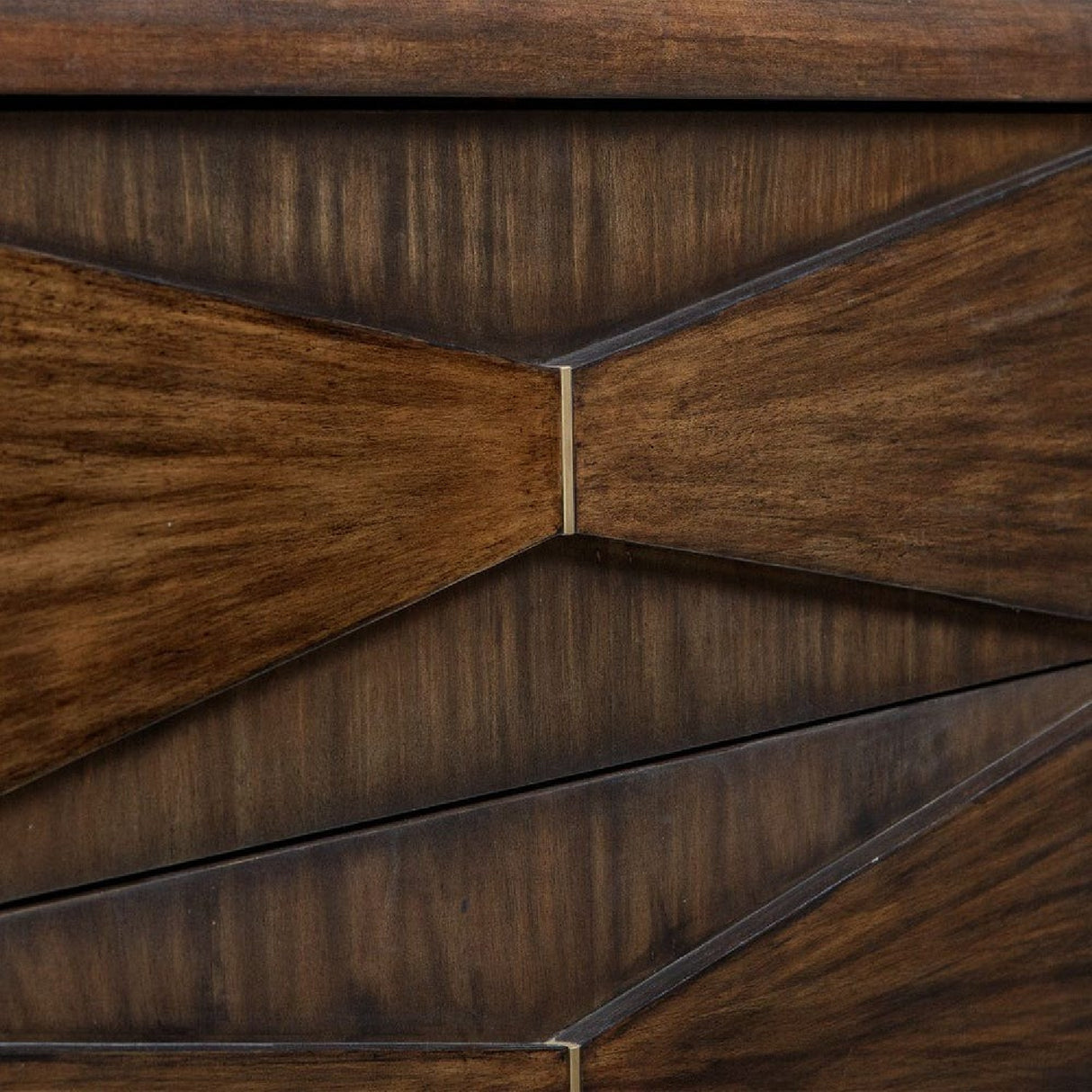 Acacia Wood 3-Drawer Chest | Oroa.com