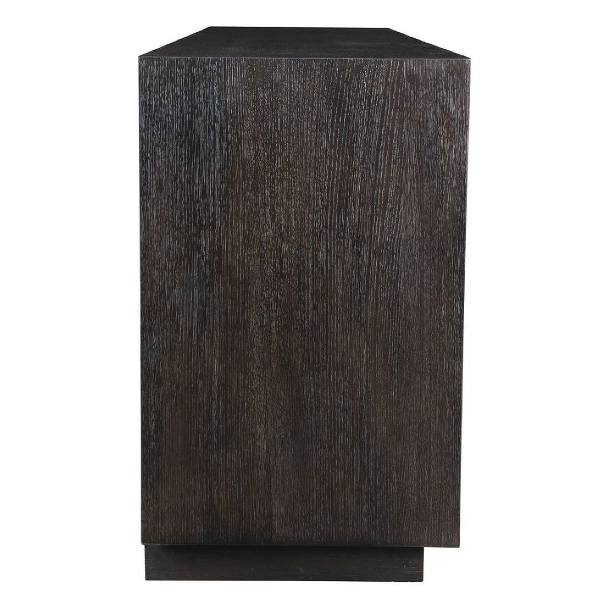 Oak Chevron 4-Door Cabinet | Oroa.com