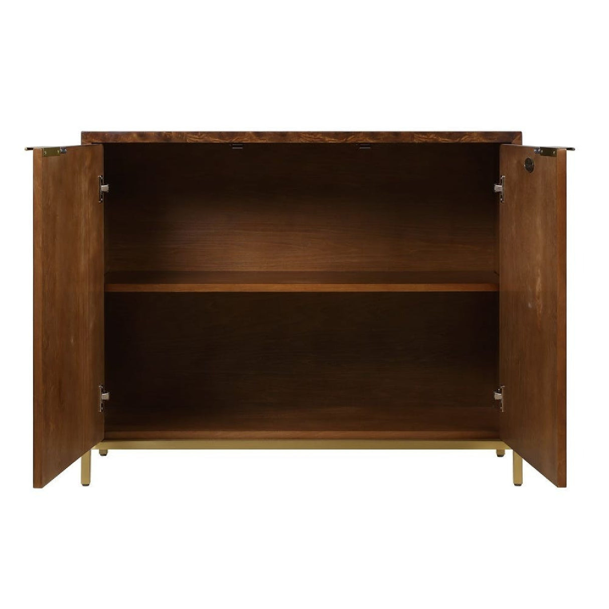 Burl Wood 2-Door Cabinet | Oroa.com
