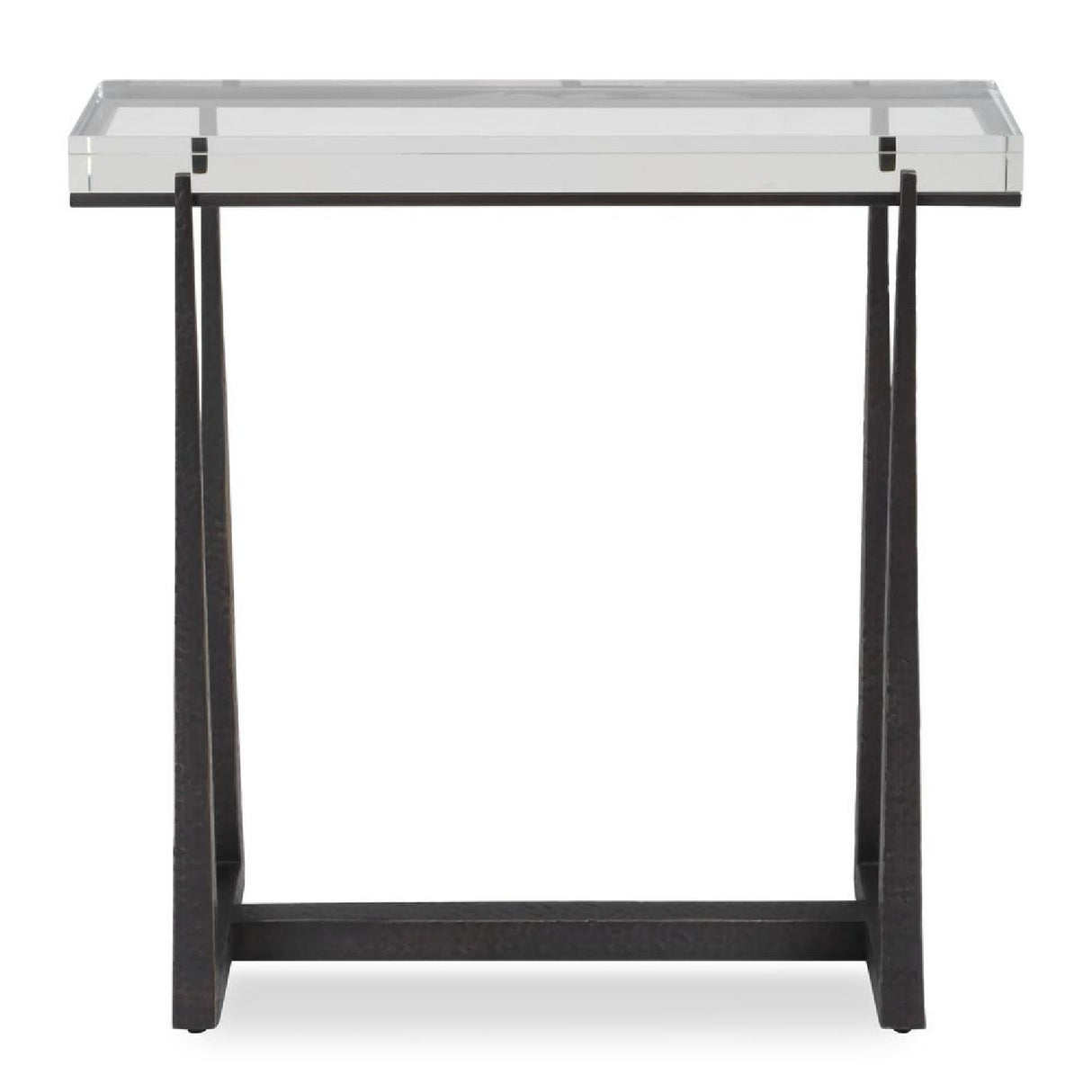 Crystal Top Accent Table | Oroa.com