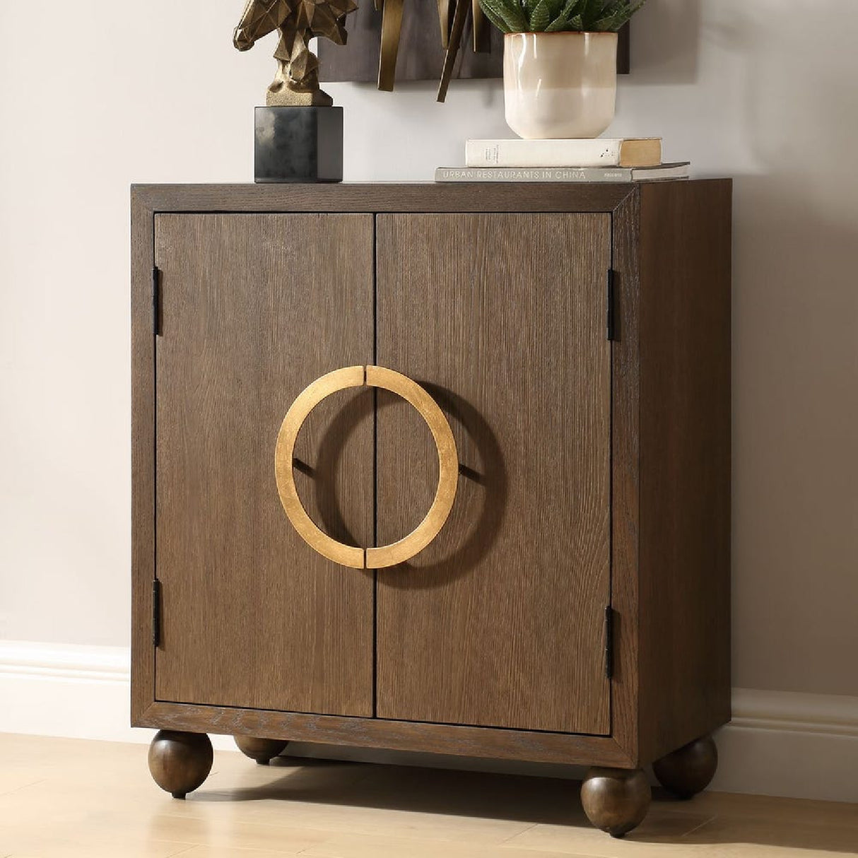 Oak 2-Door Cabinet | Oroa.com